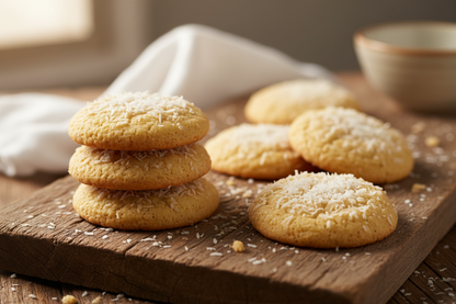 Sugar Cookies with coconut